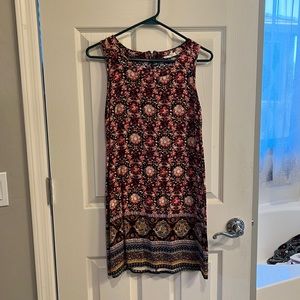 Women’s Pink Rose boho casual dress size Medium